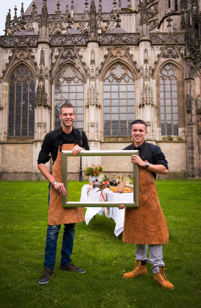 Piet Hoedemakers en Wayne Kropman