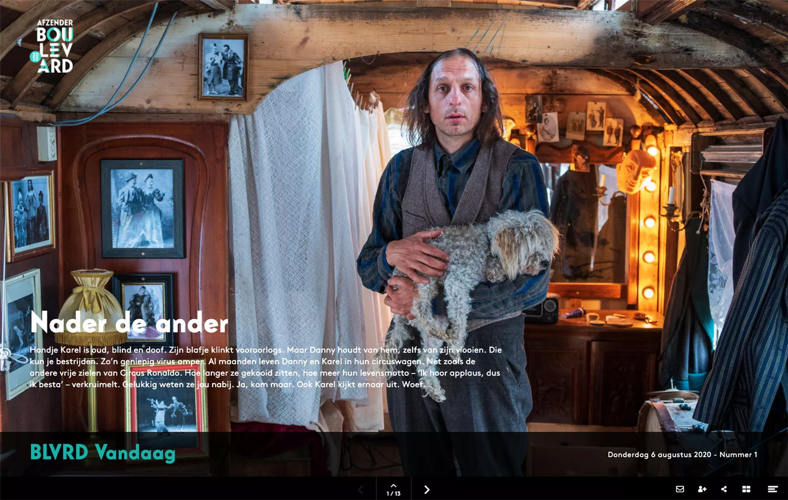 Online Magazine voor Theaterfestival Boulevard