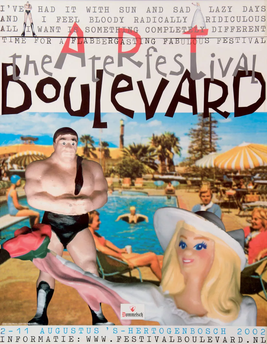 Theaterfestival Boulevard Affiche 2002
